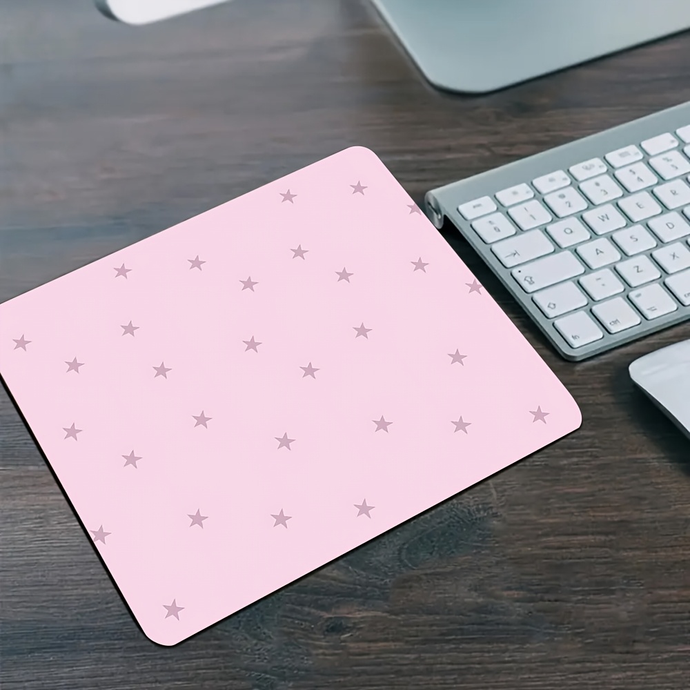 Pink Star Mouse Pad Non Slip C - огляд і ціна Laptop Accessories Pink