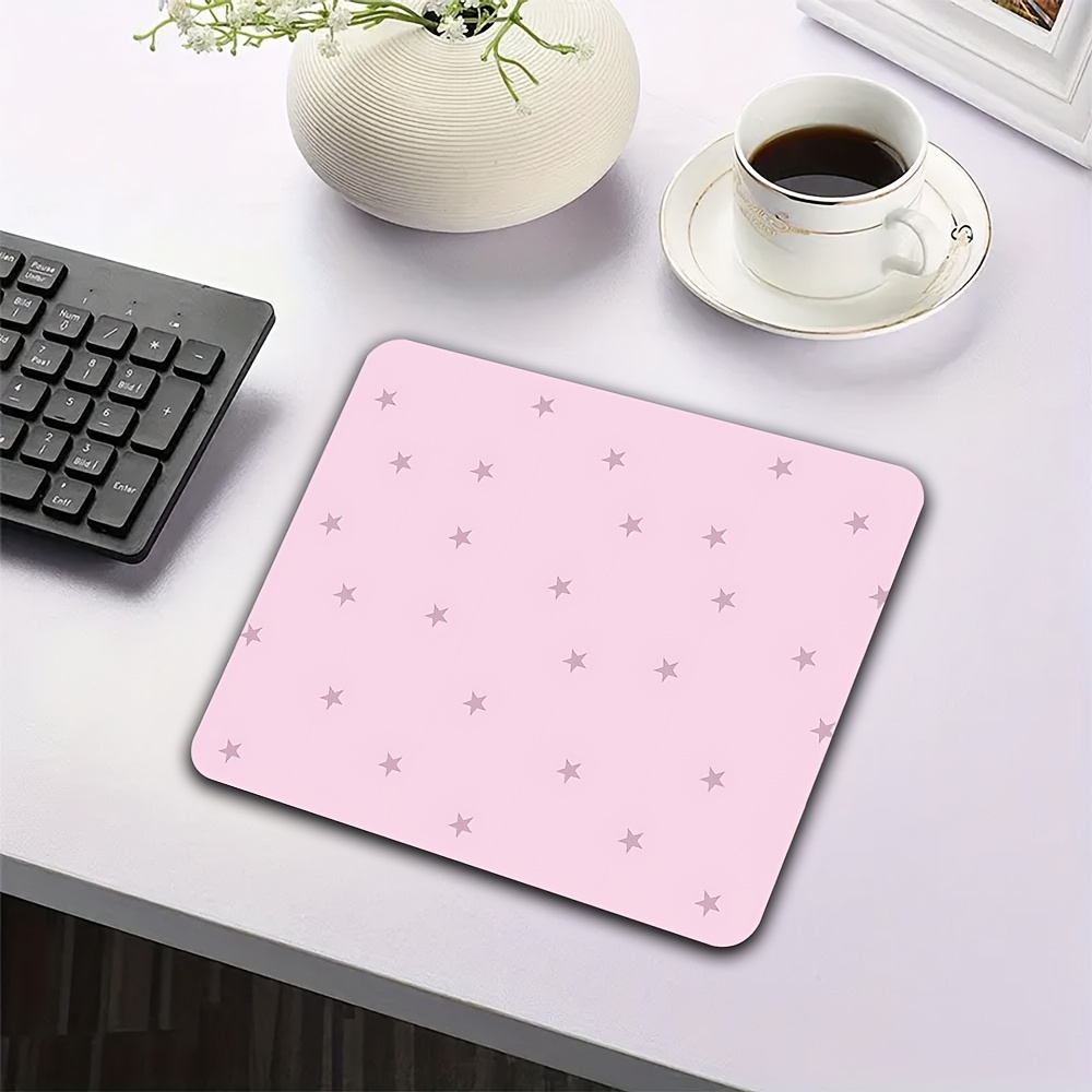 Pink Star Mouse Pad Non Slip C - огляд і ціна Laptop Accessories Pink