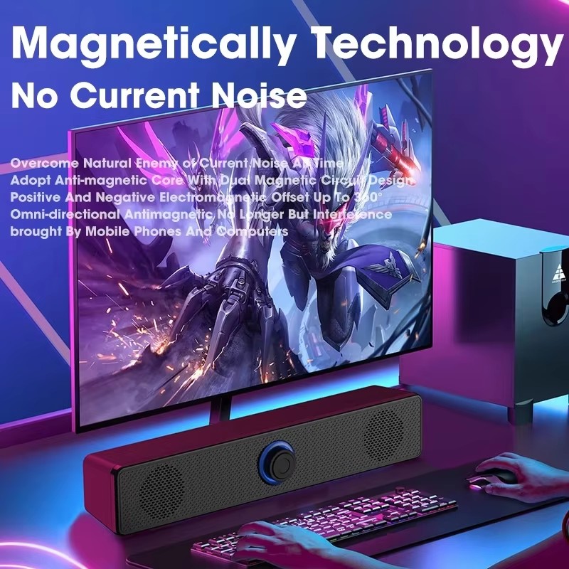 Music Soundbar Computer Caixa  - огляд і ціна Laptop Stand Portable