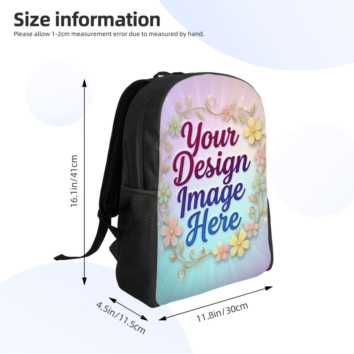 Custom Your Photo Logo Text La - огляд і ціна Laptop Accessories Bag For Men