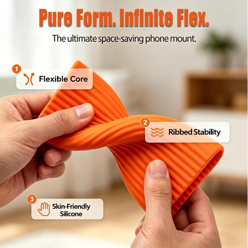 Flexible Foldable Silicone Pho - огляд і ціна Laptop Stand Portable