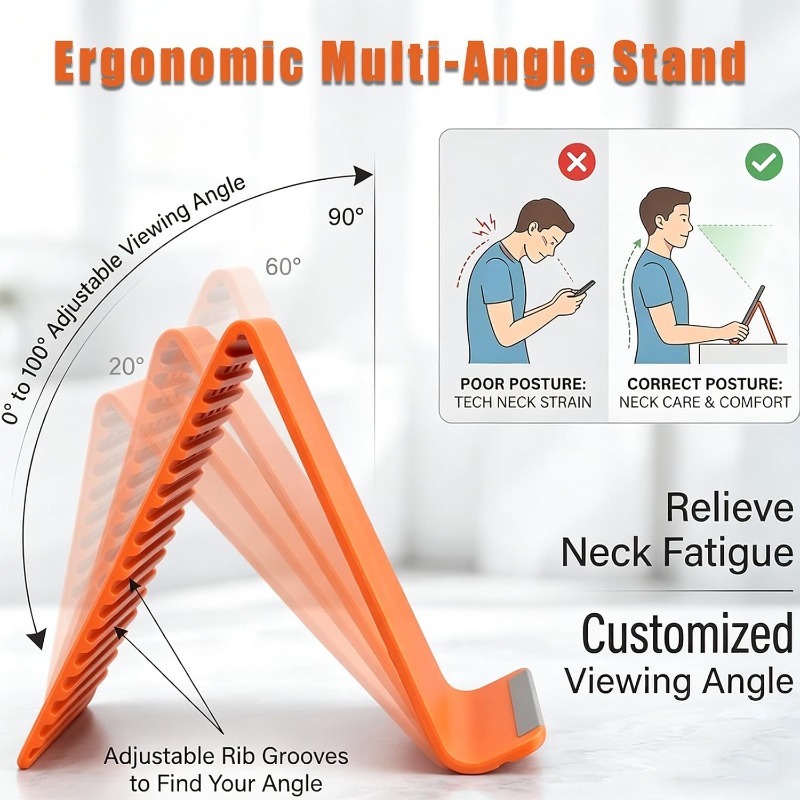 Flexible Foldable Silicone Pho - огляд і ціна Laptop Stand Portable