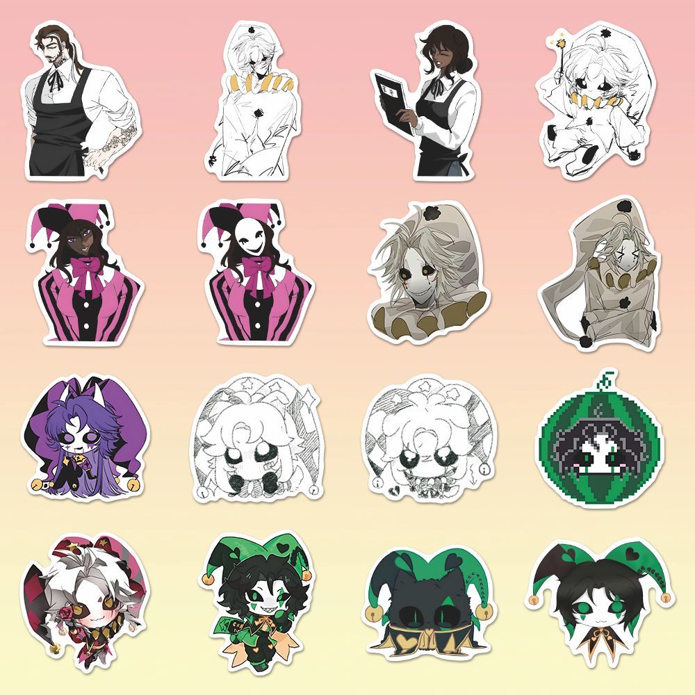 73PCS The Freak Circus Pierrot - огляд і ціна Laptop Accessories All