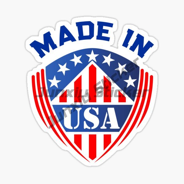 MADE IN USA Flag Vinyl Car Sti - огляд і ціна Laptop Accessories All