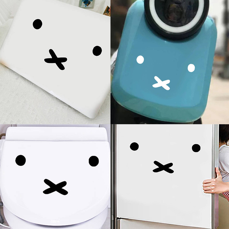 Kawaii Miffy Cartoon Emoji Car - огляд і ціна Laptop Accessories All
