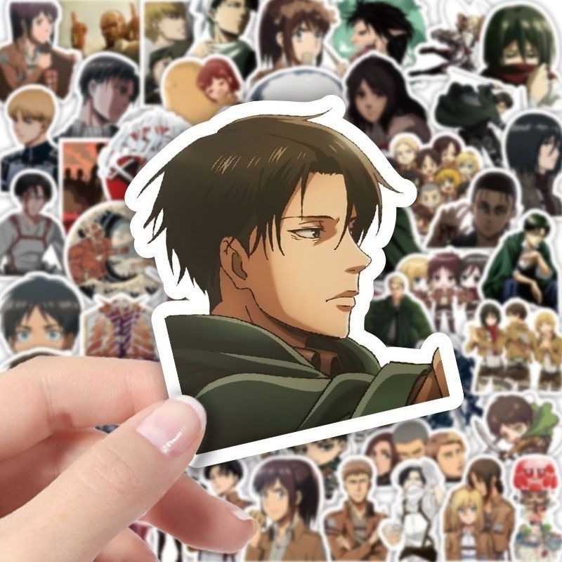 60Pcs Attack on Titan Anime St - огляд і ціна Laptop Accessories All