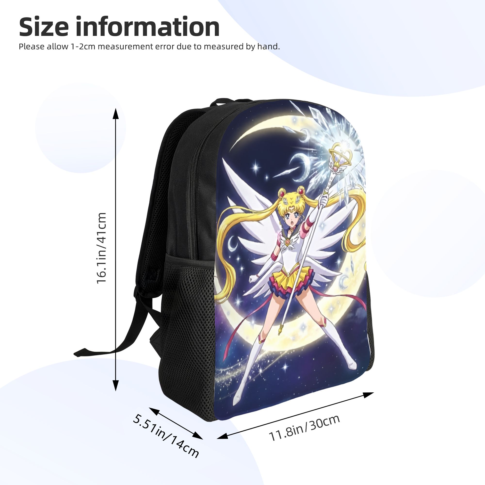 Custom S-Sailors Moons Backpac - огляд і ціна Laptop Accessories Bag For Men