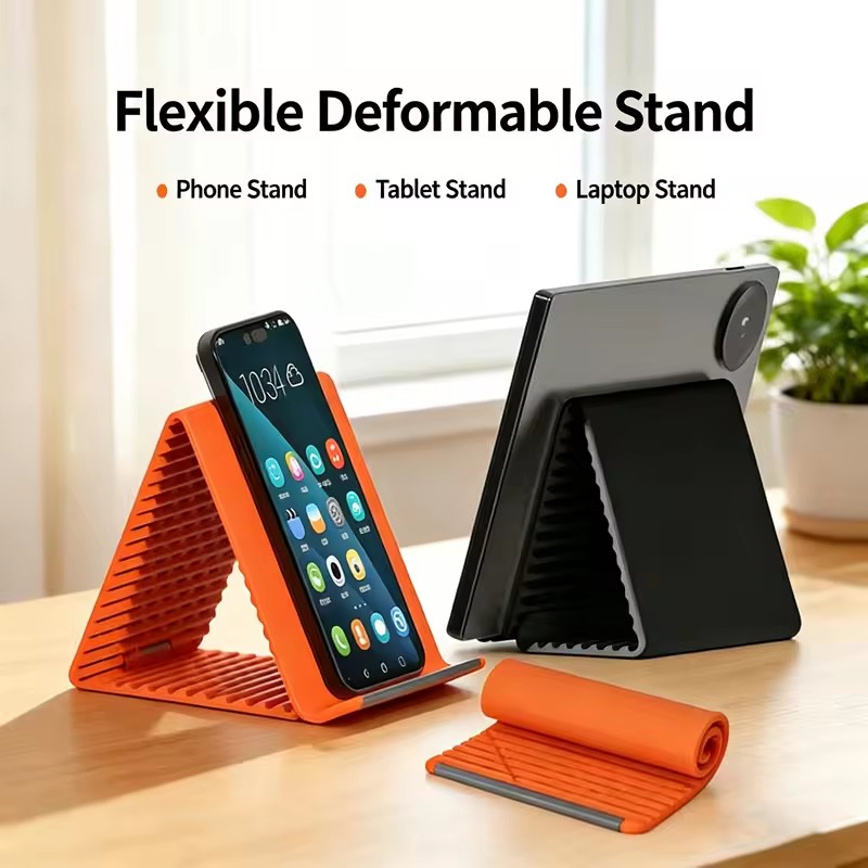 Flexible Foldable Silicone Pho - огляд і ціна Laptop Stand Portable