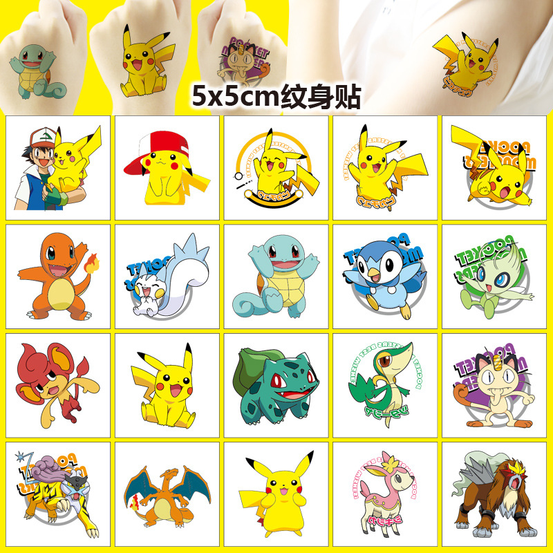 5*5cm 20pcs Pokemon Pikachu Ta - огляд і ціна Laptop Accessories All