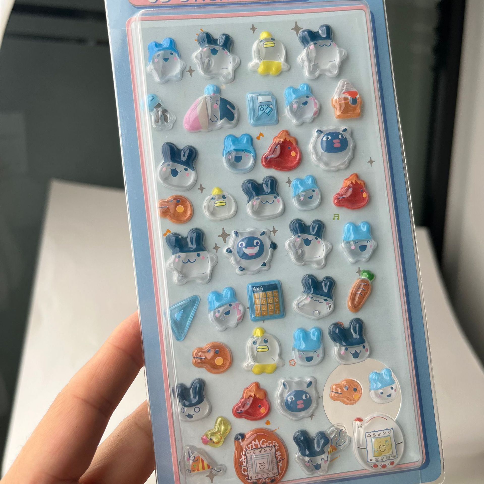 Cute Tamagotchi 3D Puffy Stick - огляд і ціна Laptop Accessories All