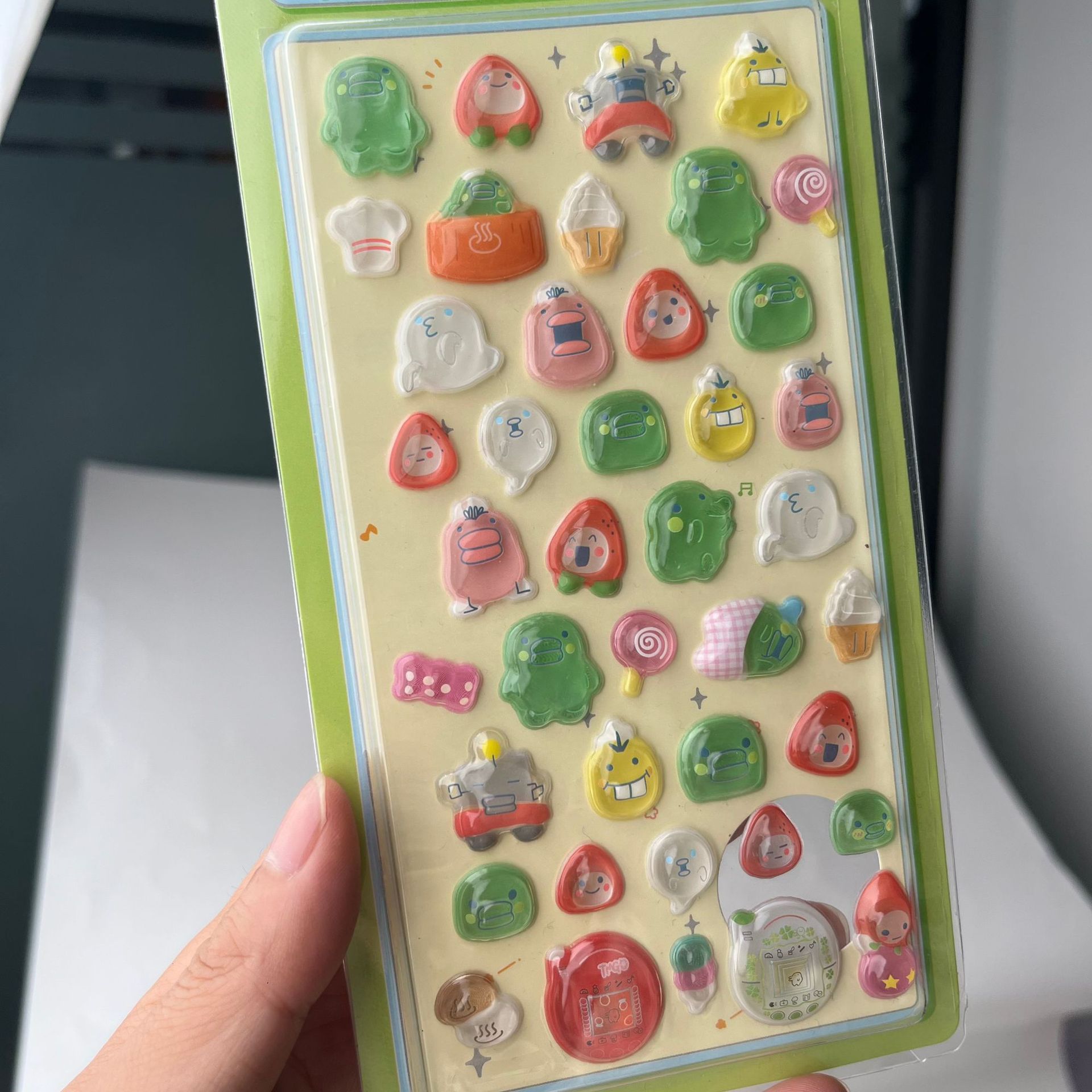Cute Tamagotchi 3D Puffy Stick - огляд і ціна Laptop Accessories All