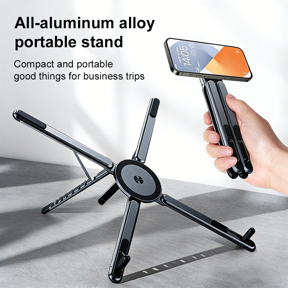 Portable Magnetic Phone Holder - огляд і ціна Laptop Stand Portable
