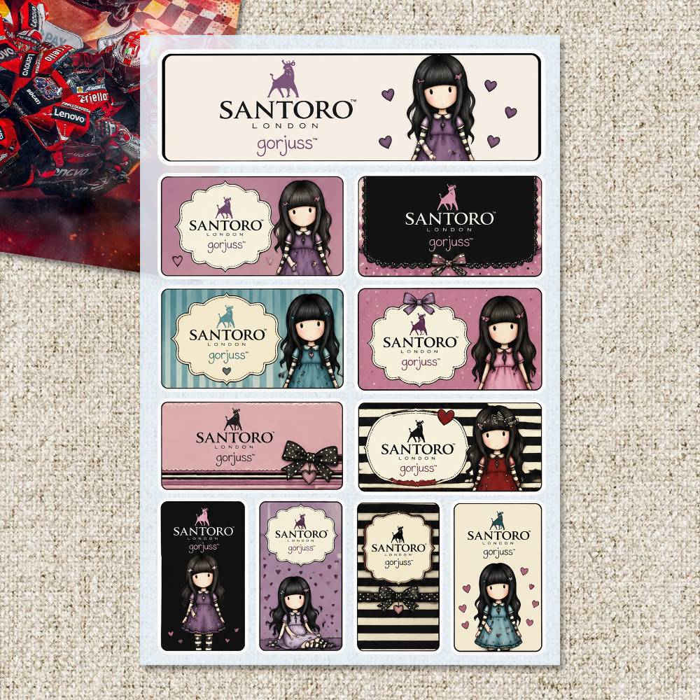 SA-ntoro Gorjuss Stickers Moto - огляд і ціна Laptop Accessories Sa
